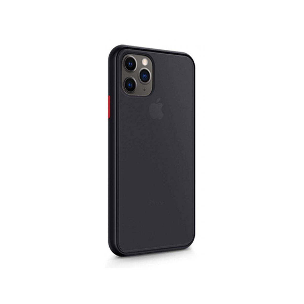 iPhone 12 Pro - DELUXE&trade; Simple Silikone Cover - Sort/Gennemsigtig