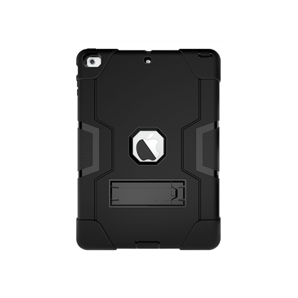 iPad 5 - 9,7" - Deluxe&trade; Robust Stødsikkert TPU Cover - Sort