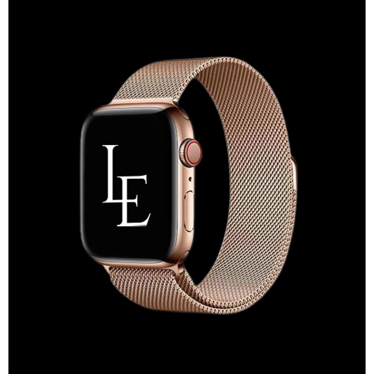 Apple Watch 42-44mm - Milanese Rustfri Rem - Guld