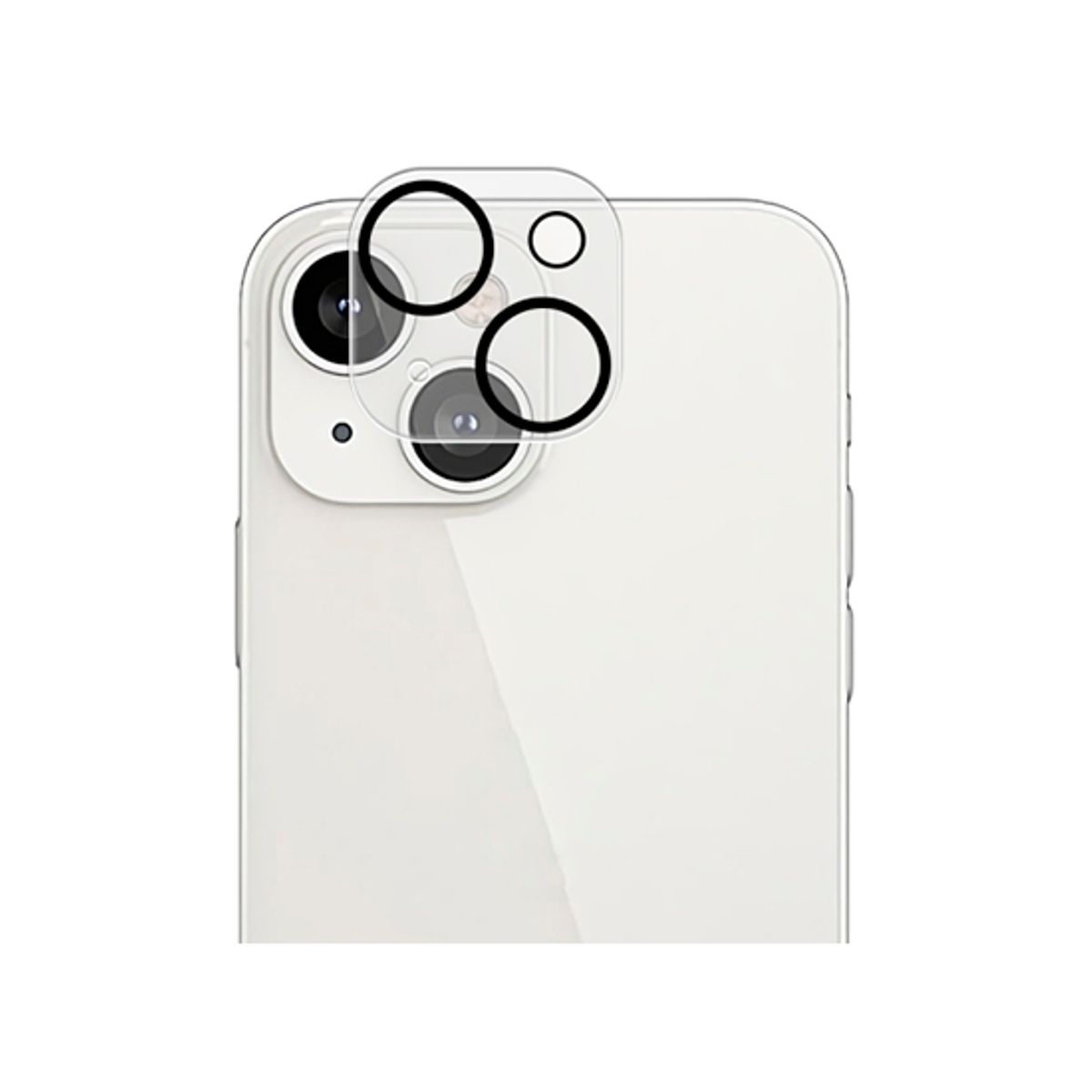 iPhone 13 - MOCOLO&trade; Bagside Kamera Linse Beskyttelsesglas - Sort