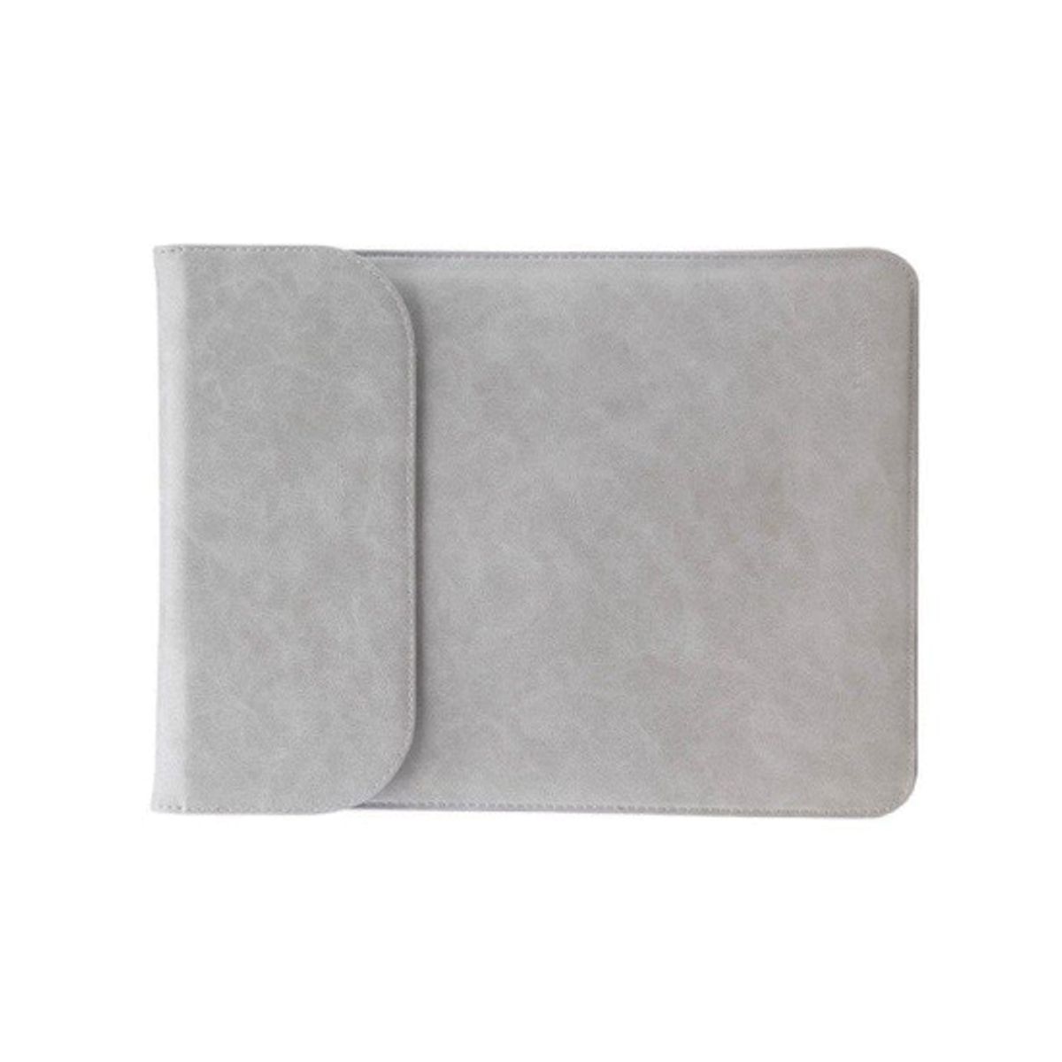 MacBook Pro/Air 15" - L'Empiri&trade; Smooth Læder Sleeve - Grå