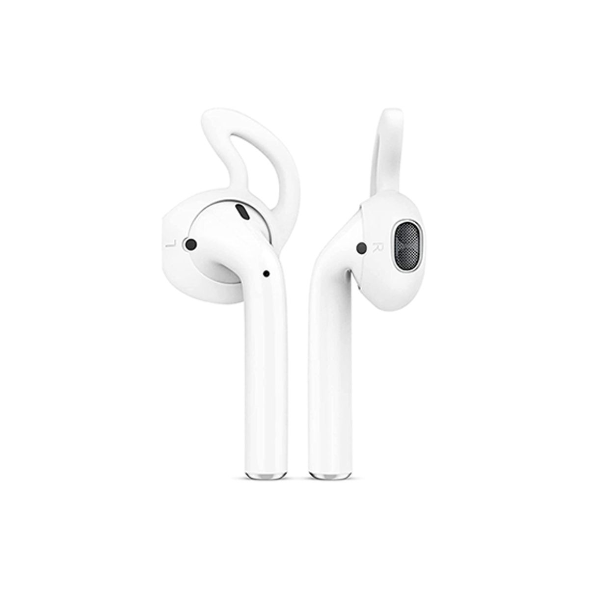 AirPods (1/2) | Earhook til AirPods / Bedre Fitting - Hvid