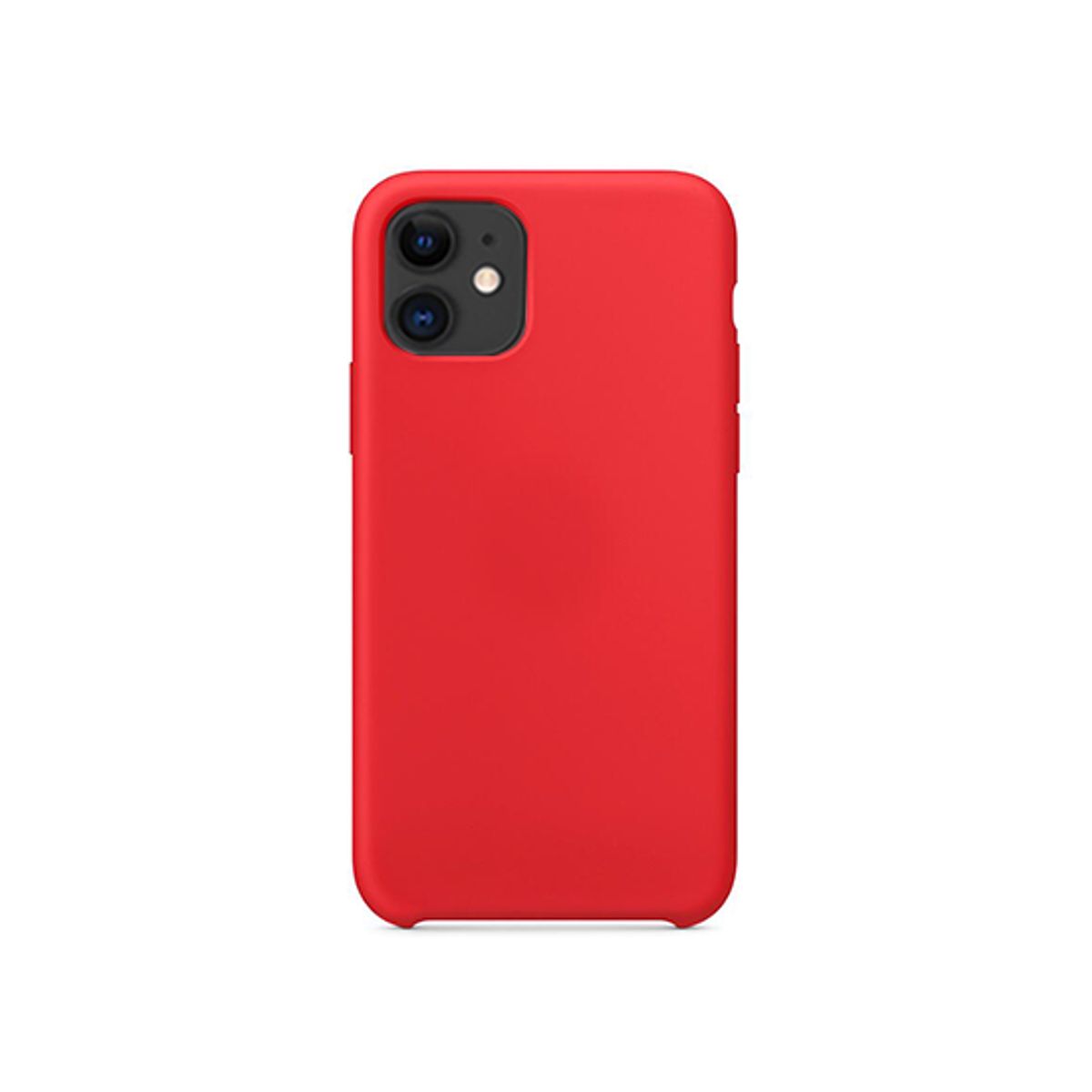 iPhone 11 - Deluxe&trade; Soft Touch Silikone Cover - Rød