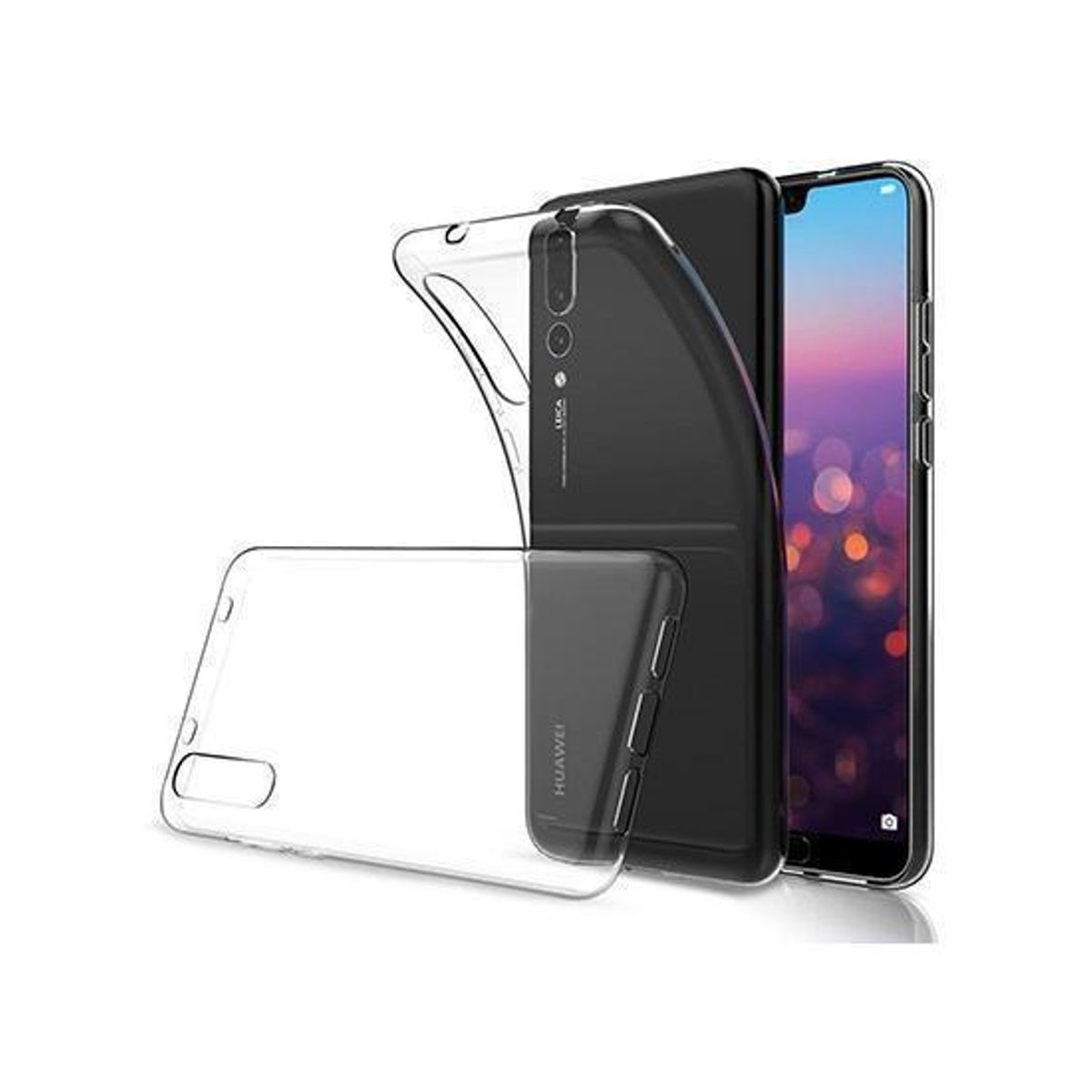 Huawei P20 Pro - Ultra-Slim Silikone Cover - Gennemsigtig