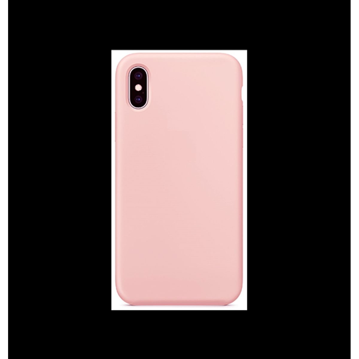 iPhone XS Max - Deluxe&trade; Soft Touch Silikone Cover - Lyserød