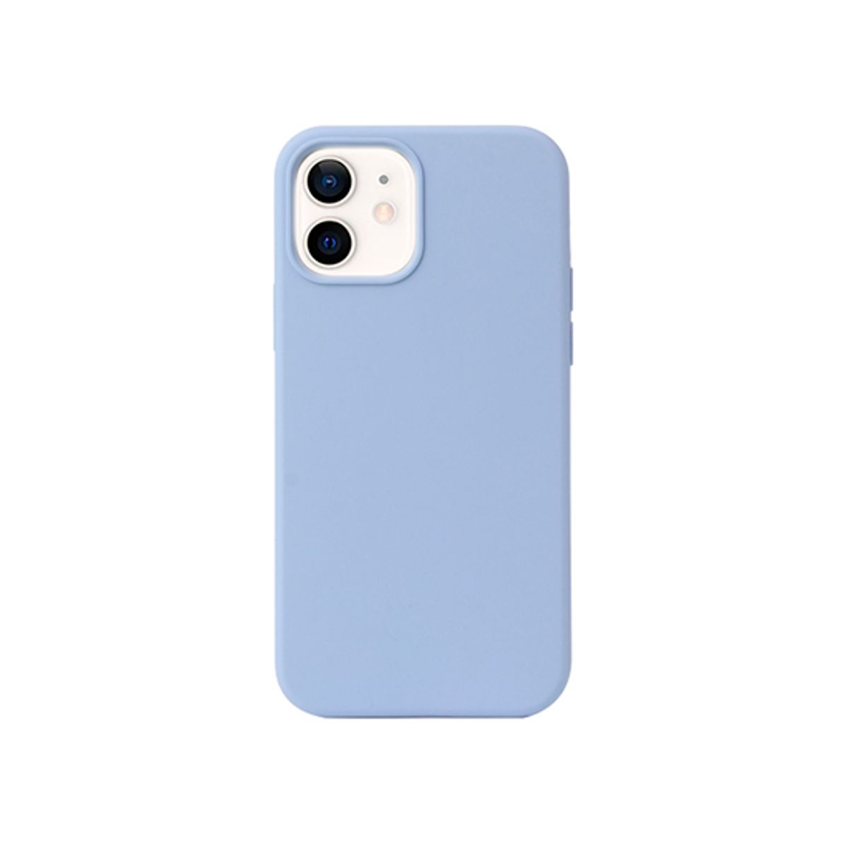 iPhone 12 - DeLX&trade; Pastel Silikone Cover - Mineral Blue