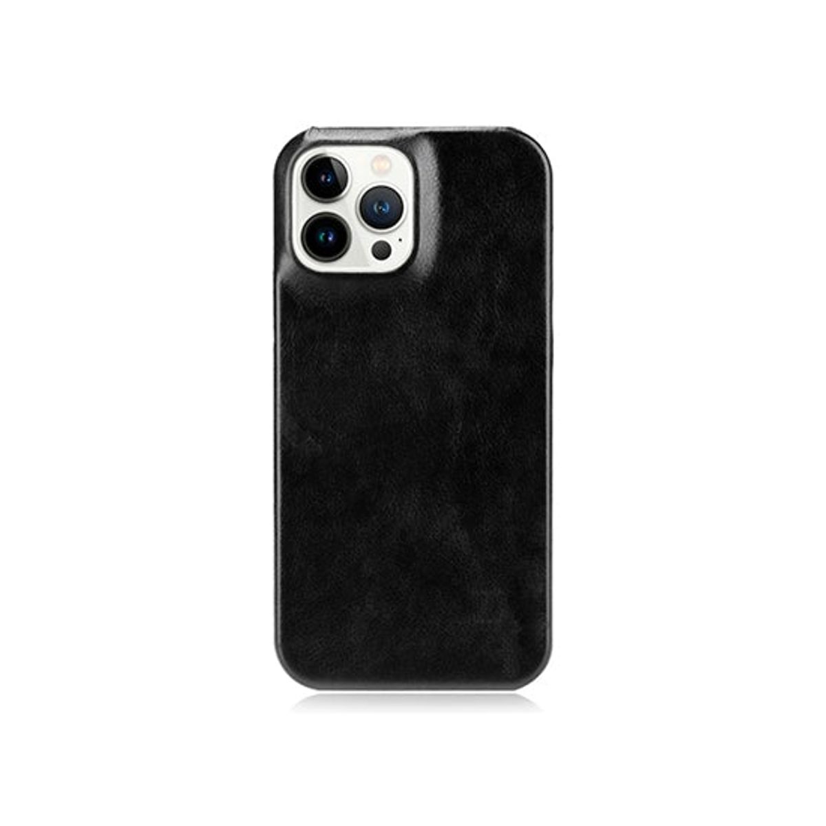 iPhone 13 Pro Max - LUX&trade; Læder Bagside Cover - Sort