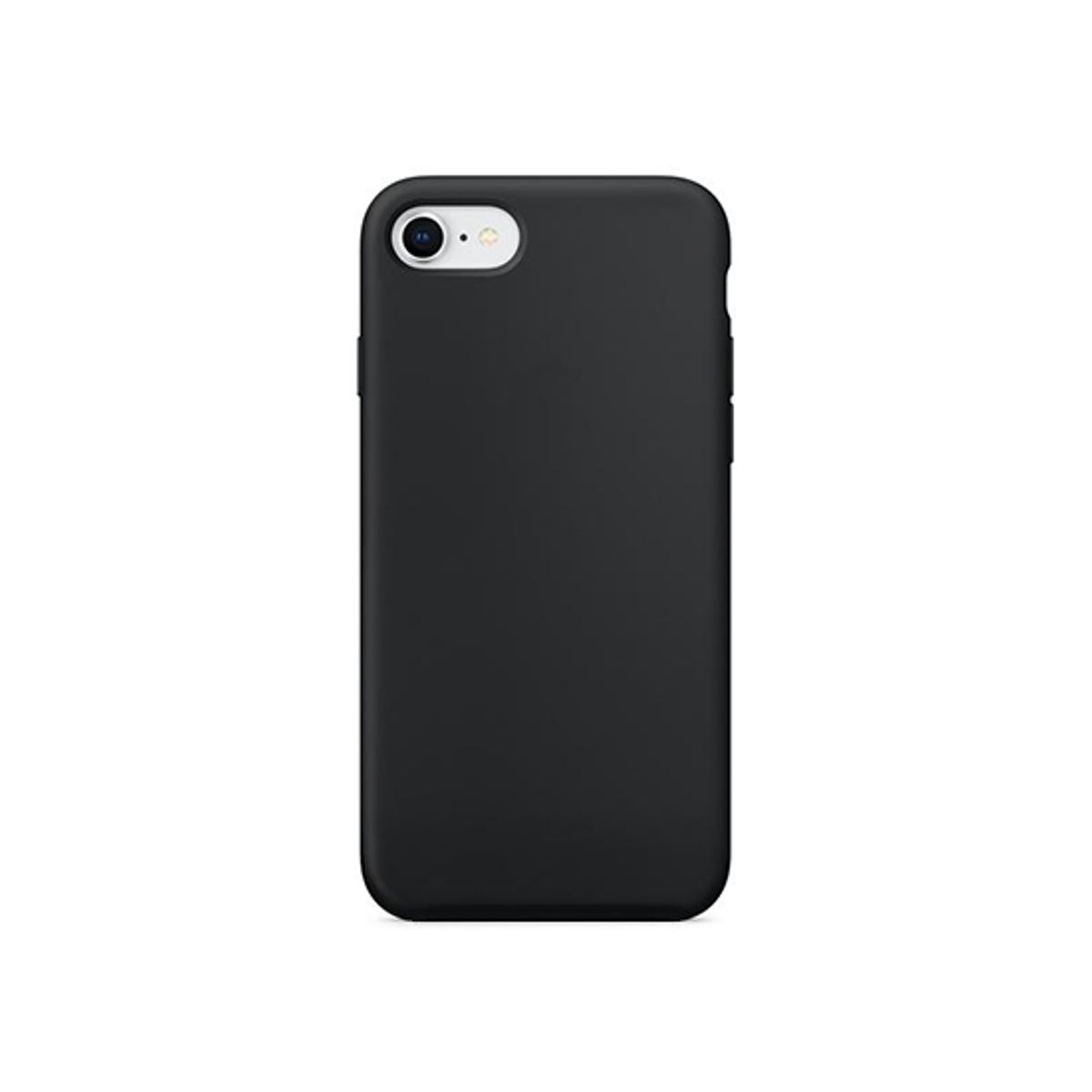 iPhone 7/8/SE(2020/2022) - Deluxe&trade; Soft Touch Silikone Cover - Sort