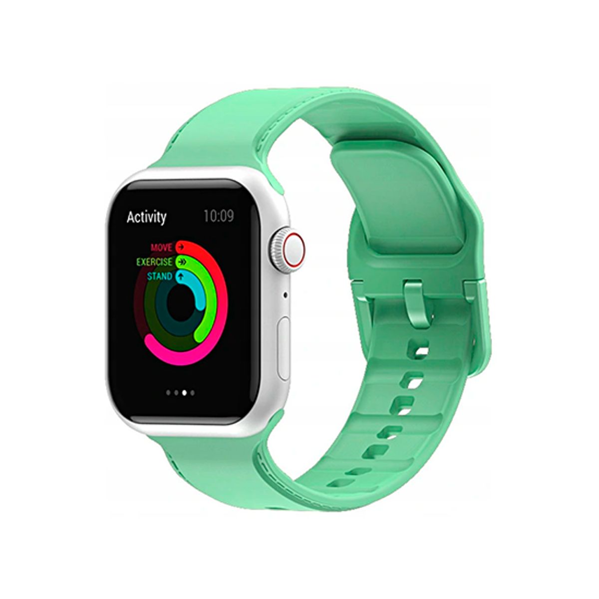 Apple Watch (42/44/SE/45/46/49mm) - CANDY&trade; Silikone Sportsrem - Grøn