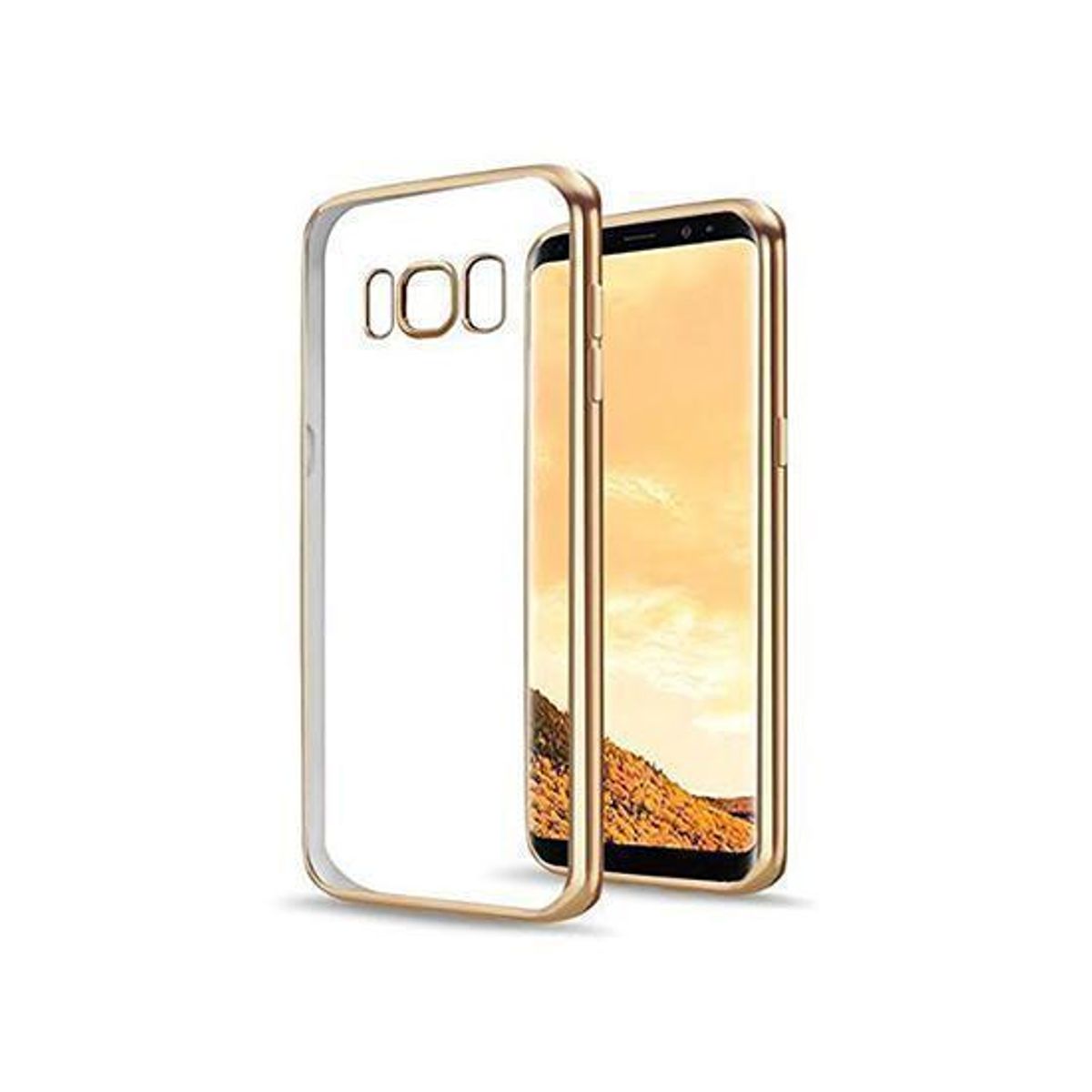 Samsung Galaxy S8 - Valkyrie Silikone Hybrid Cover - Guld