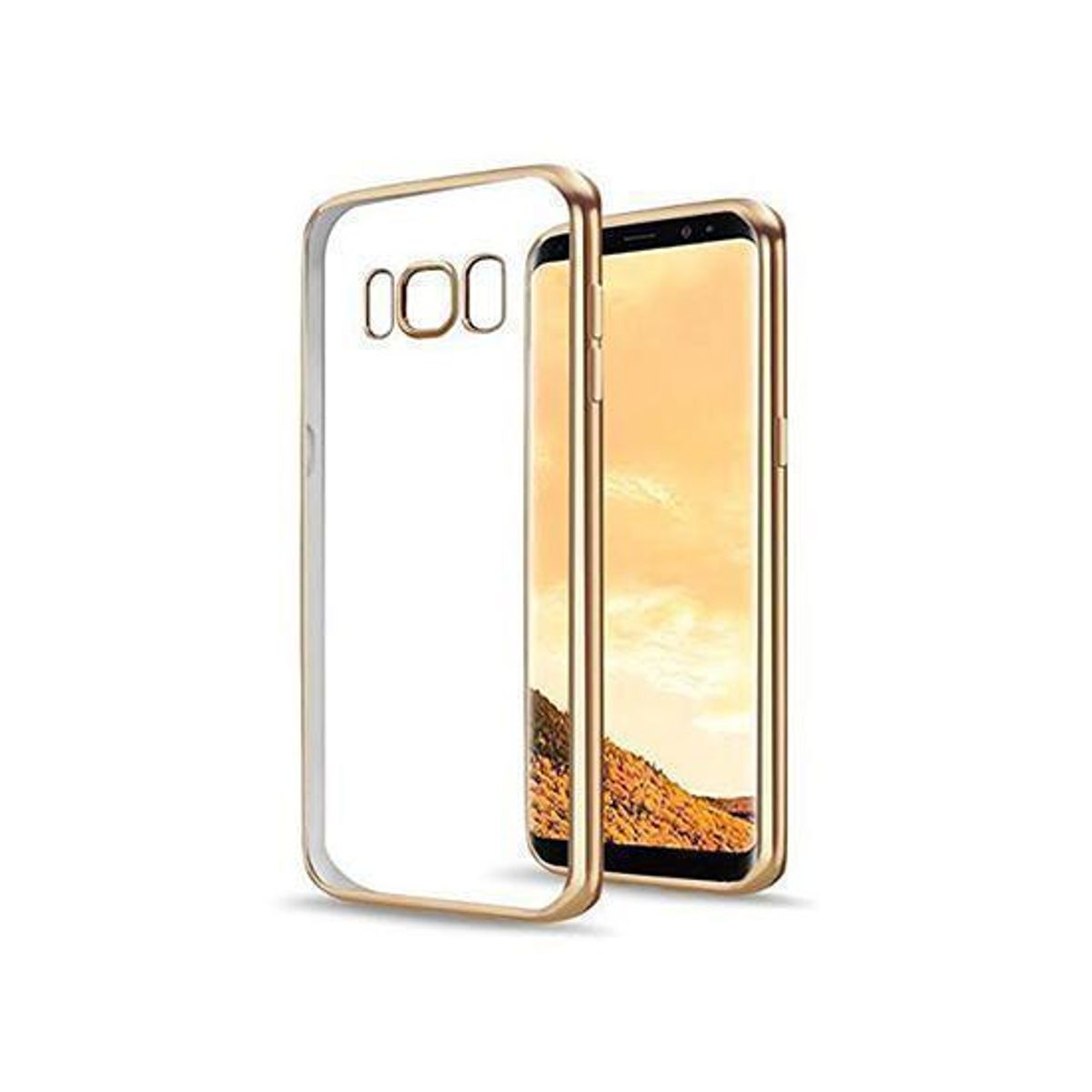 Samsung Galaxy S8+ (Plus) - Valkyrie Silikone Hybrid Cover - Guld