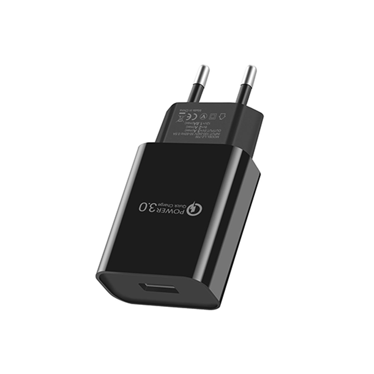 Quick Charger 3.0 | Hurtig USB Vægoplader - 15W - Sort