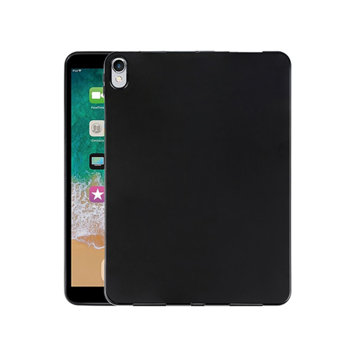 iPad Pro 10.5" (2017) - DeLX&trade; Ultra Silikone Cover - Sort