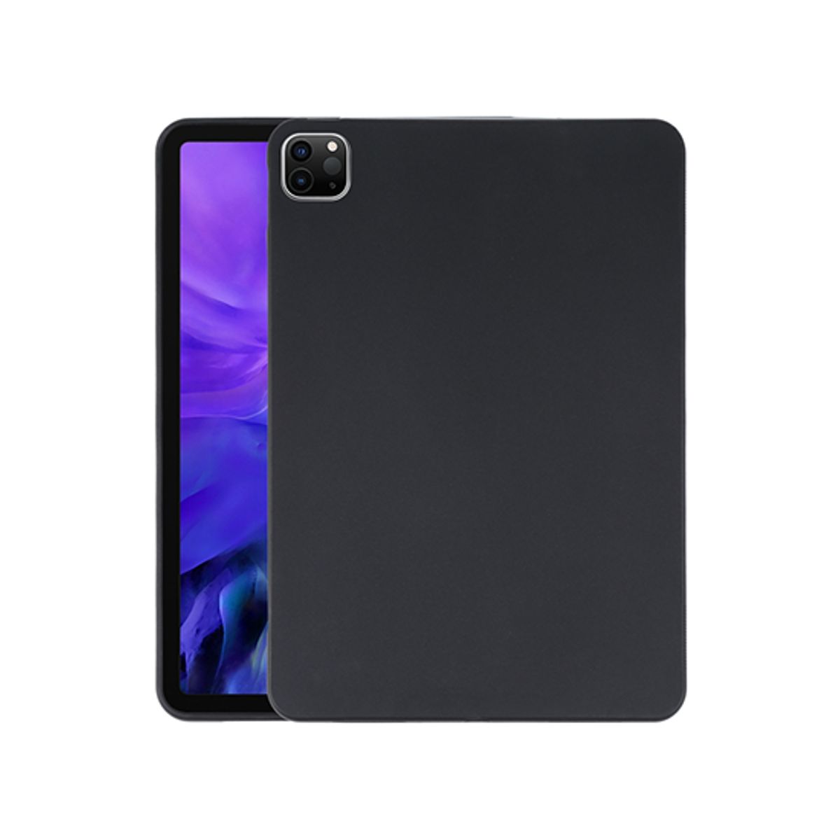 iPad Pro 11" (2020) - DeLX&trade; Ultra Silikone Cover - Sort