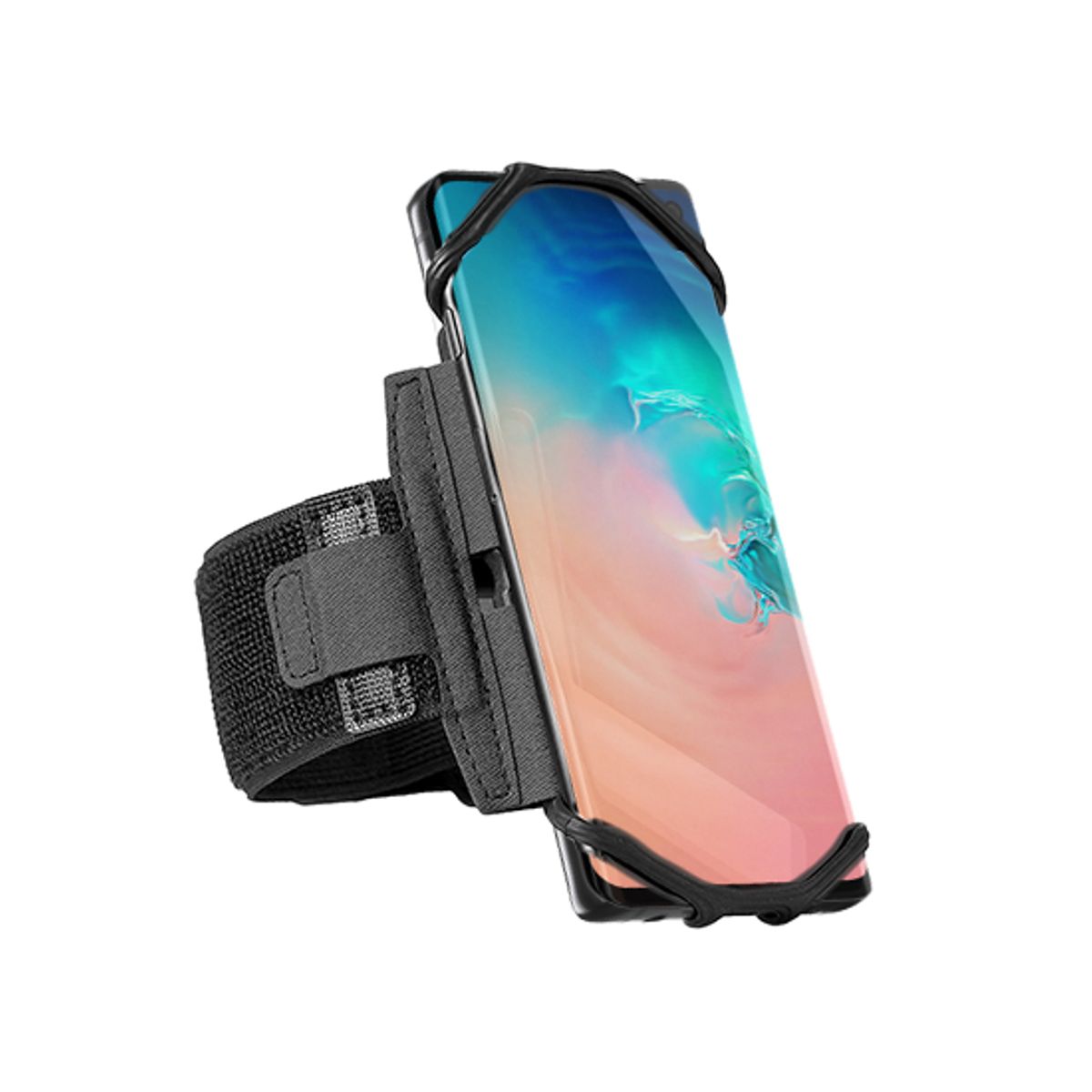 Samsung Galaxy S10+ (Plus) - Fit4Run&trade; Sports / Løbearmbånd - Sort