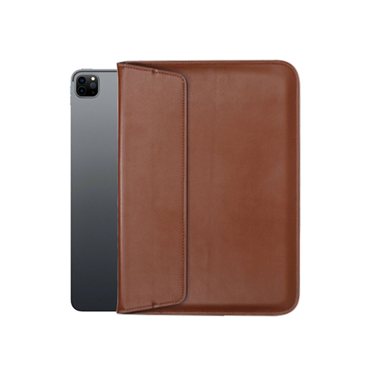 iPad Pro 11" (2022/2021) - Retro Diary Læder Sleeve - Vintage Brun