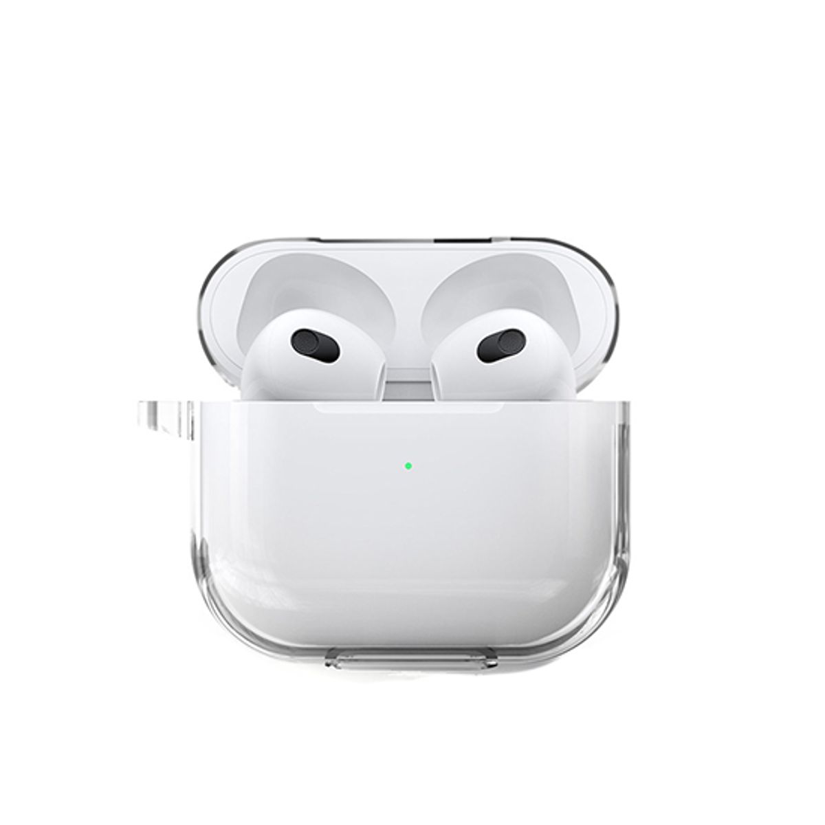 AirPods 3 | DelX&trade; Silikone Cover - Gennemsigtig