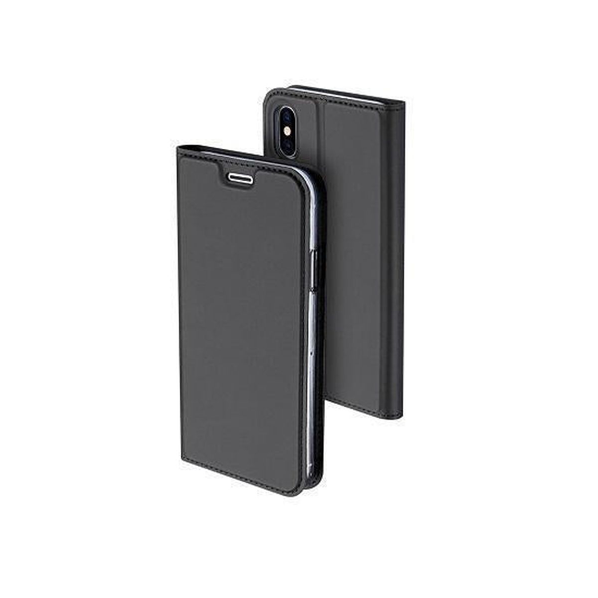 iPhone XS Max - Vanquish Pro Series Flipcover Etui - Sort