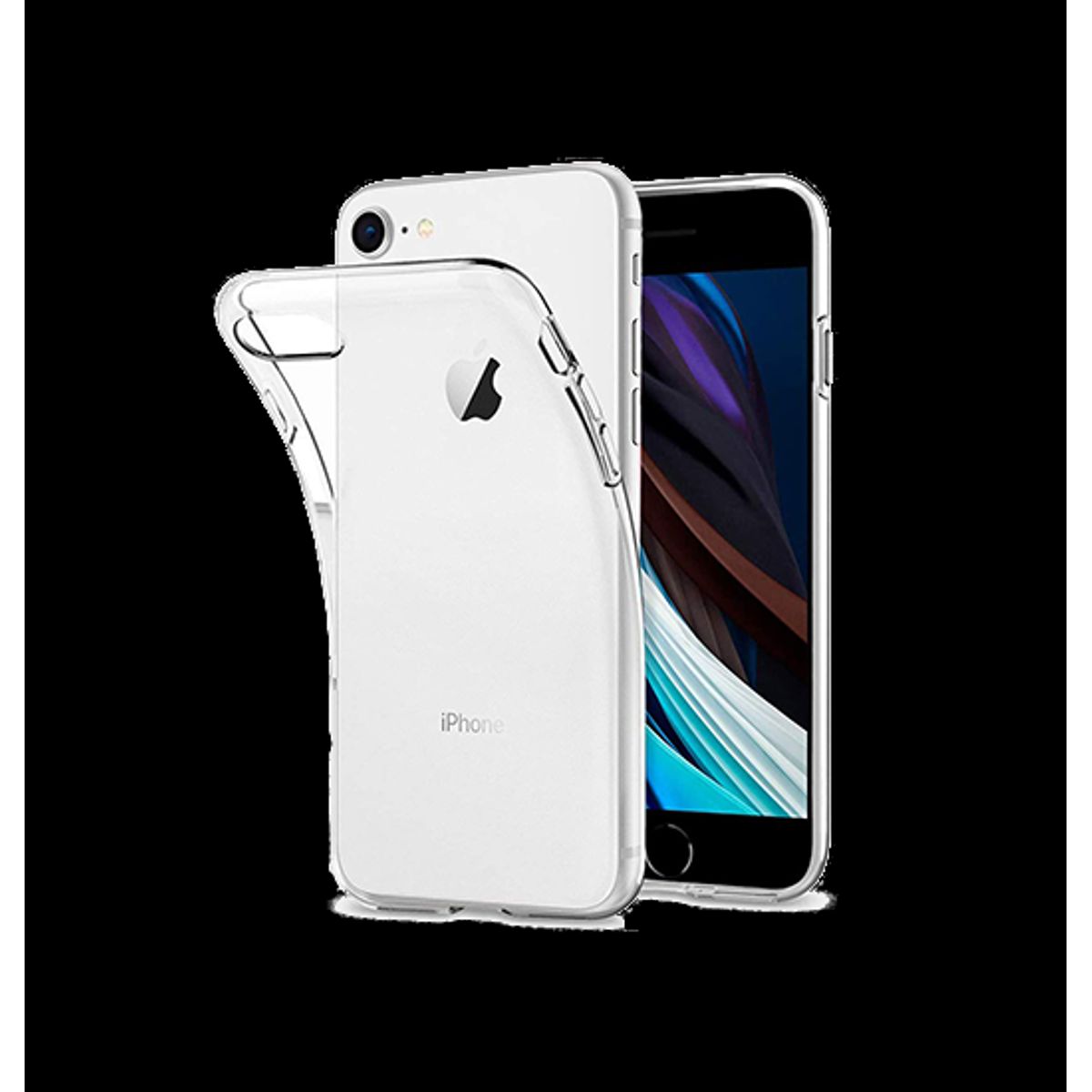 iPhone 7/8/SE(2020/2022) - DeLX&trade; Ultra Silikone Cover - Gennemsigtig