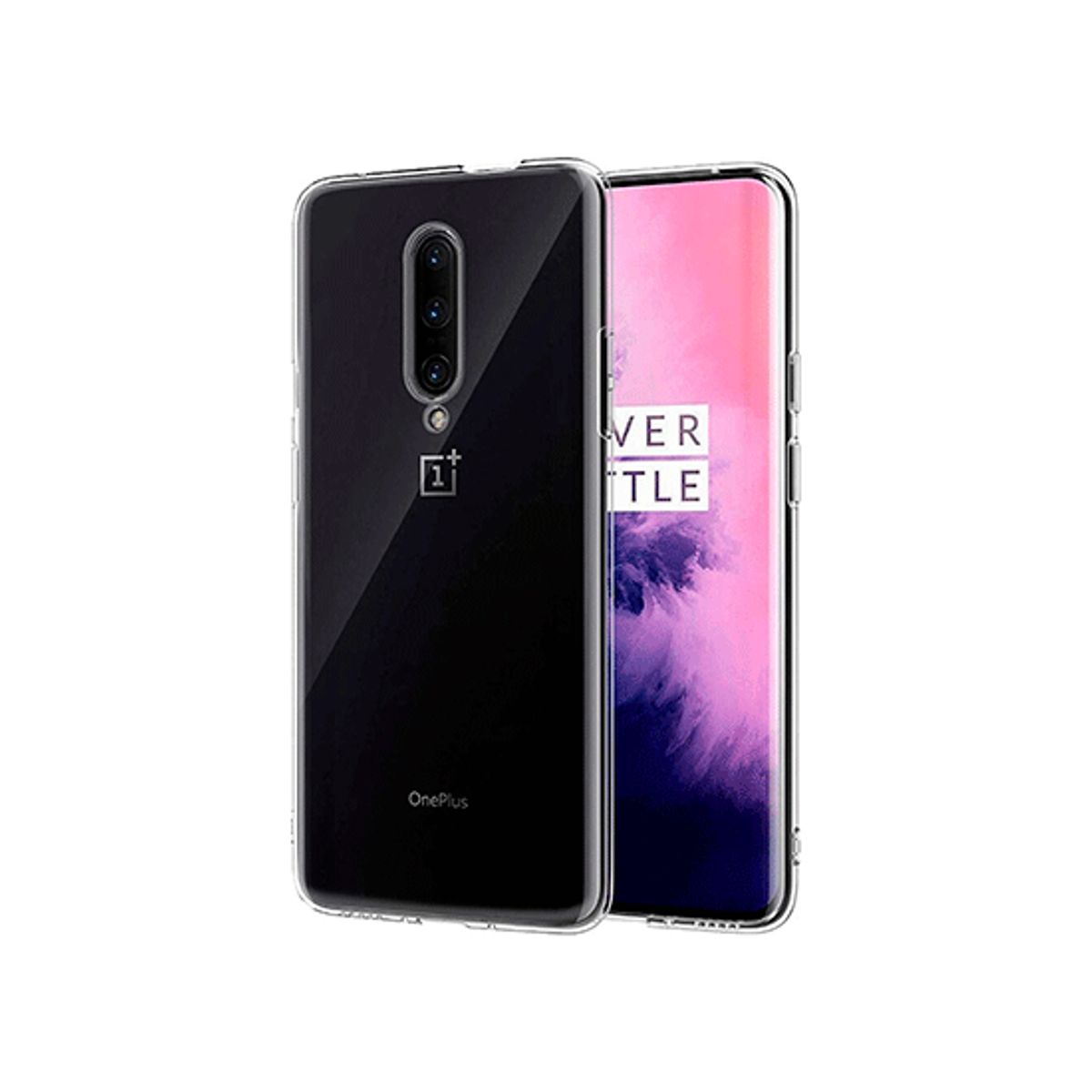 OnePlus 8 - Ultra-Slim Silikone Cover - Gennemsigtig