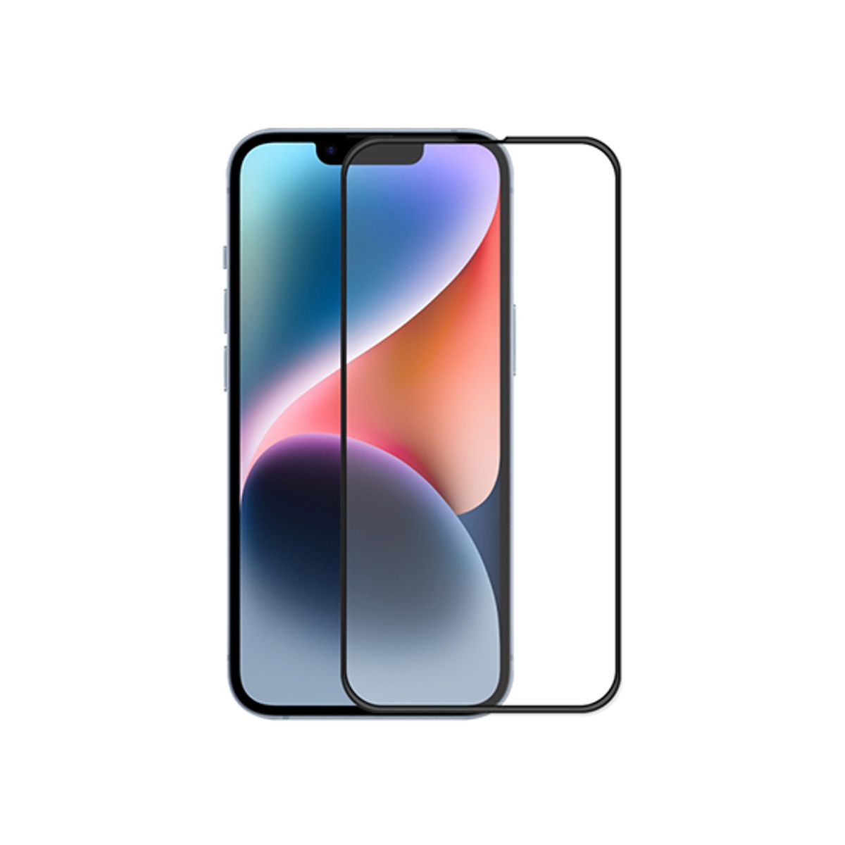 iPhone 14 Plus - MOCOLO&trade; Full-Fit 3D Skærmbeskyttelse (Hærdet Glas)