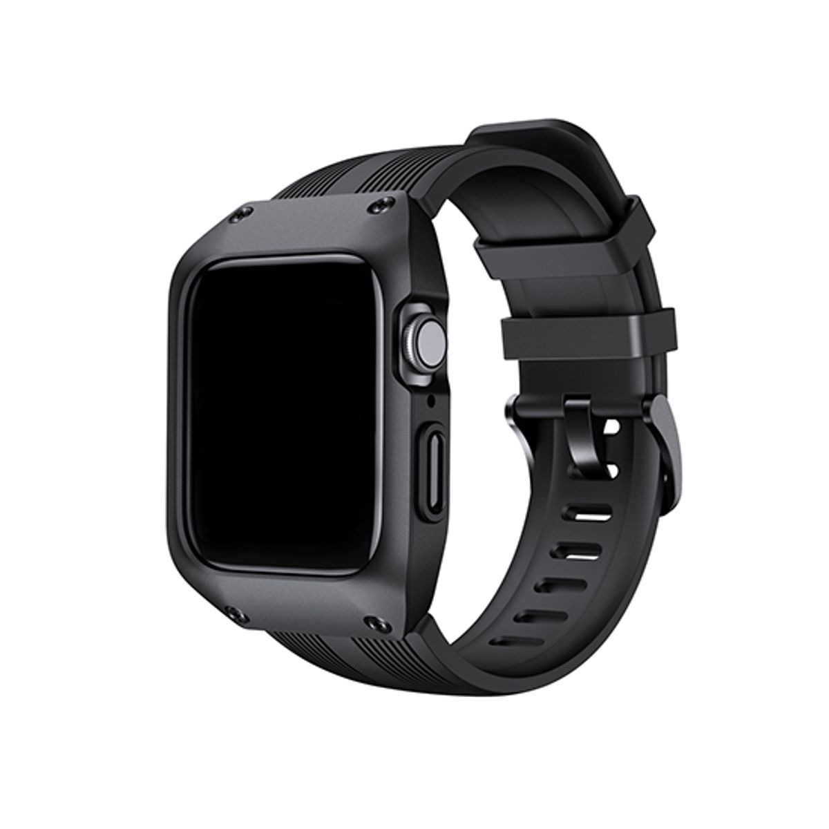 Apple Watch (38/40/42/44mm) - Hemmit&trade; H4 Håndværker Rem - Sort