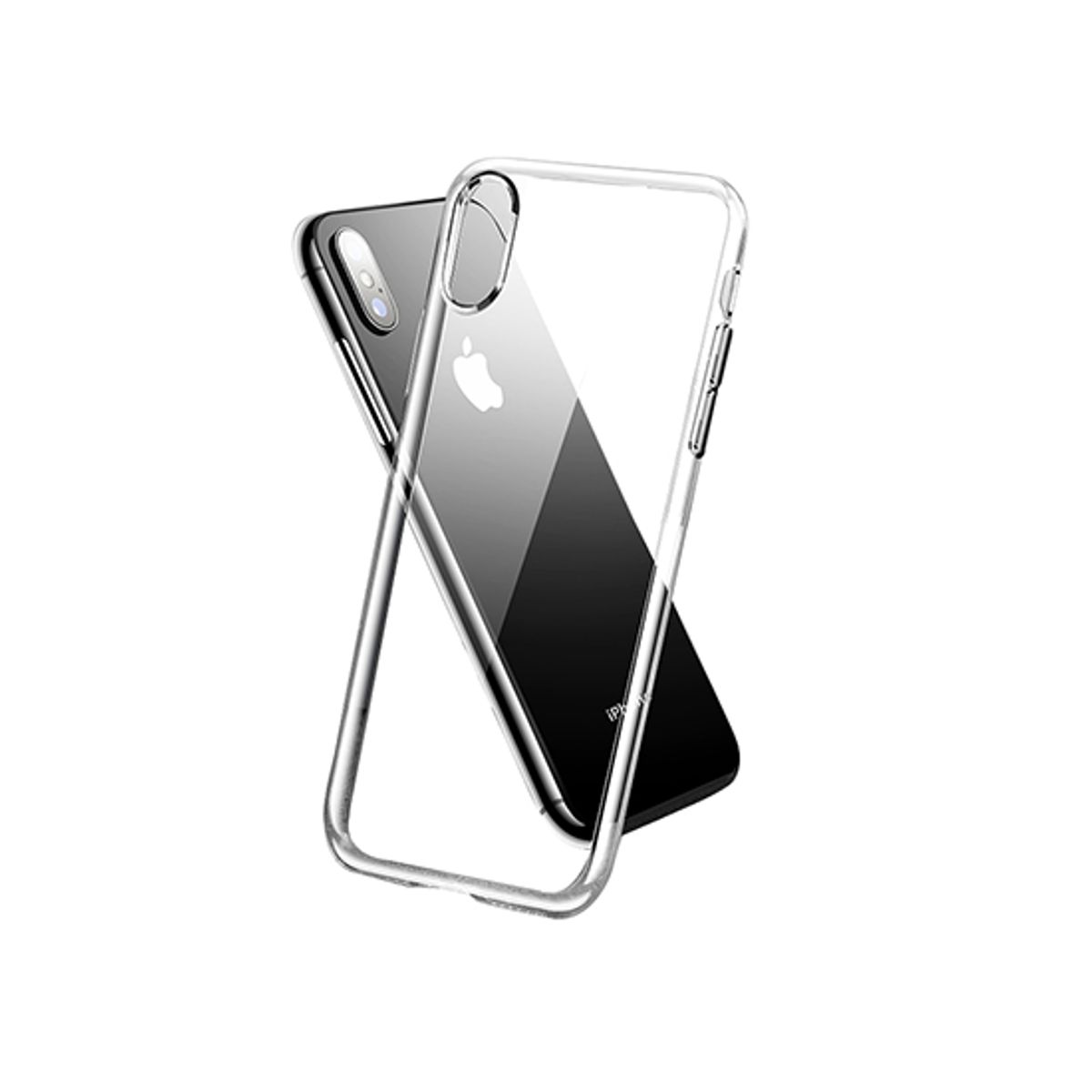 iPhone XS Max - Premium 0.3 Silikone Cover - Gennemsigtig