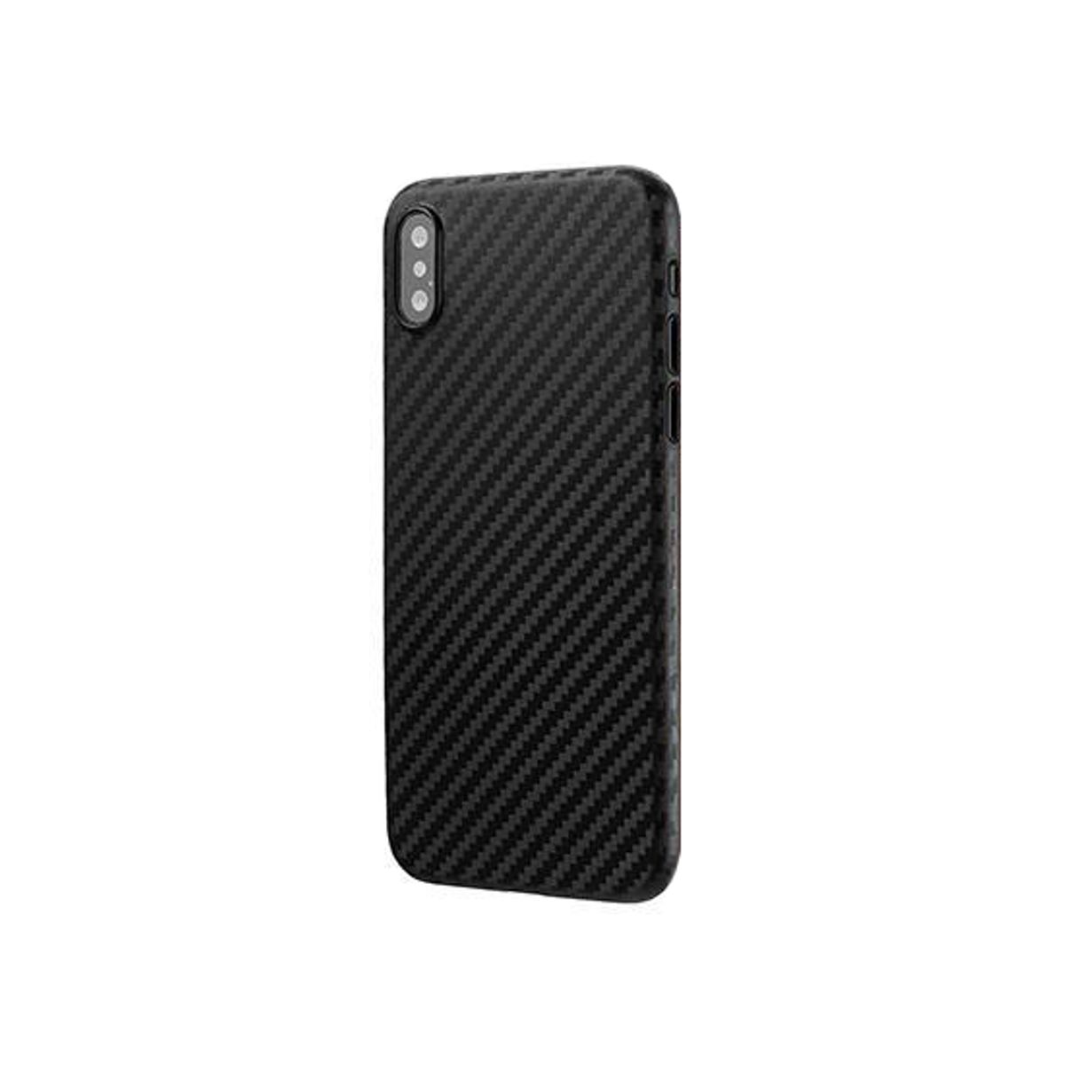 iPhone X/Xs - NEX Carbon Matte Ultratynd Cover - Sort