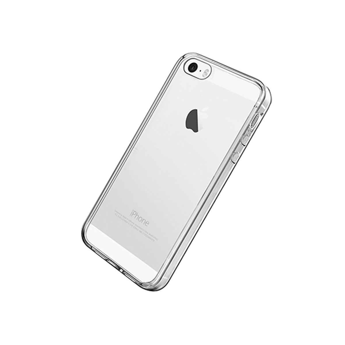 iPhone 5/5s/SE - Premium 0.3 Silikone Cover - Gennemsigtig