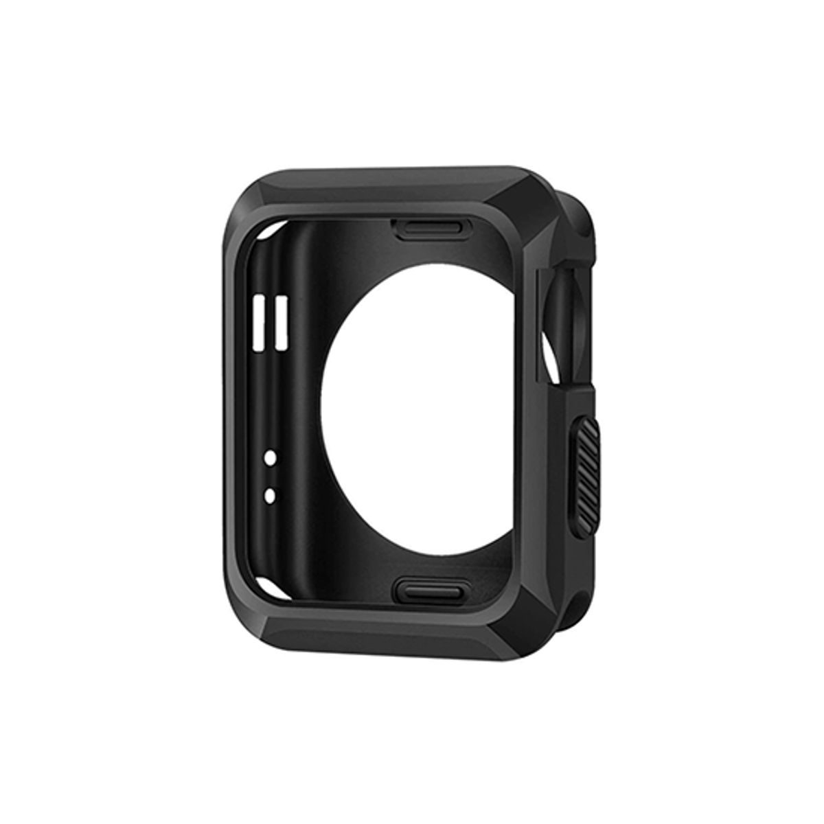 Apple Watch (38/40/41/42/44/45mm) - Stødsikkert Armor Cover - Sort