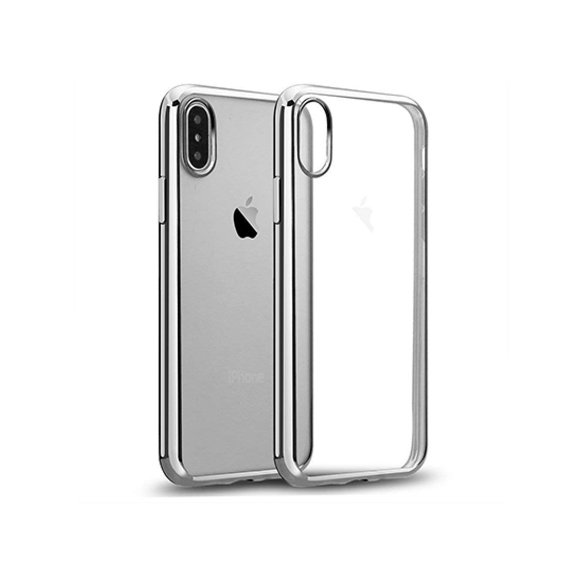 iPhone XS Max - Valkyrie Silikone Hybrid Cover - Sølv