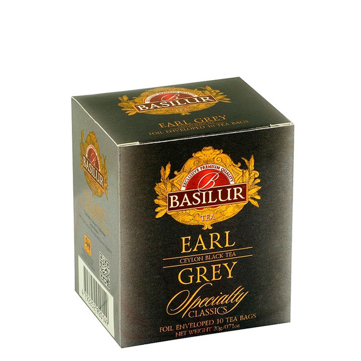 Te - 10 tebreve med Earl Grey te, Basilur