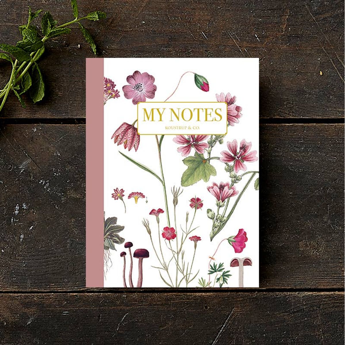 Noteshæfte | Rose floral