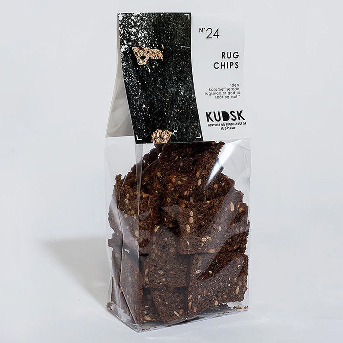 Rugbrødschips - KUDSK