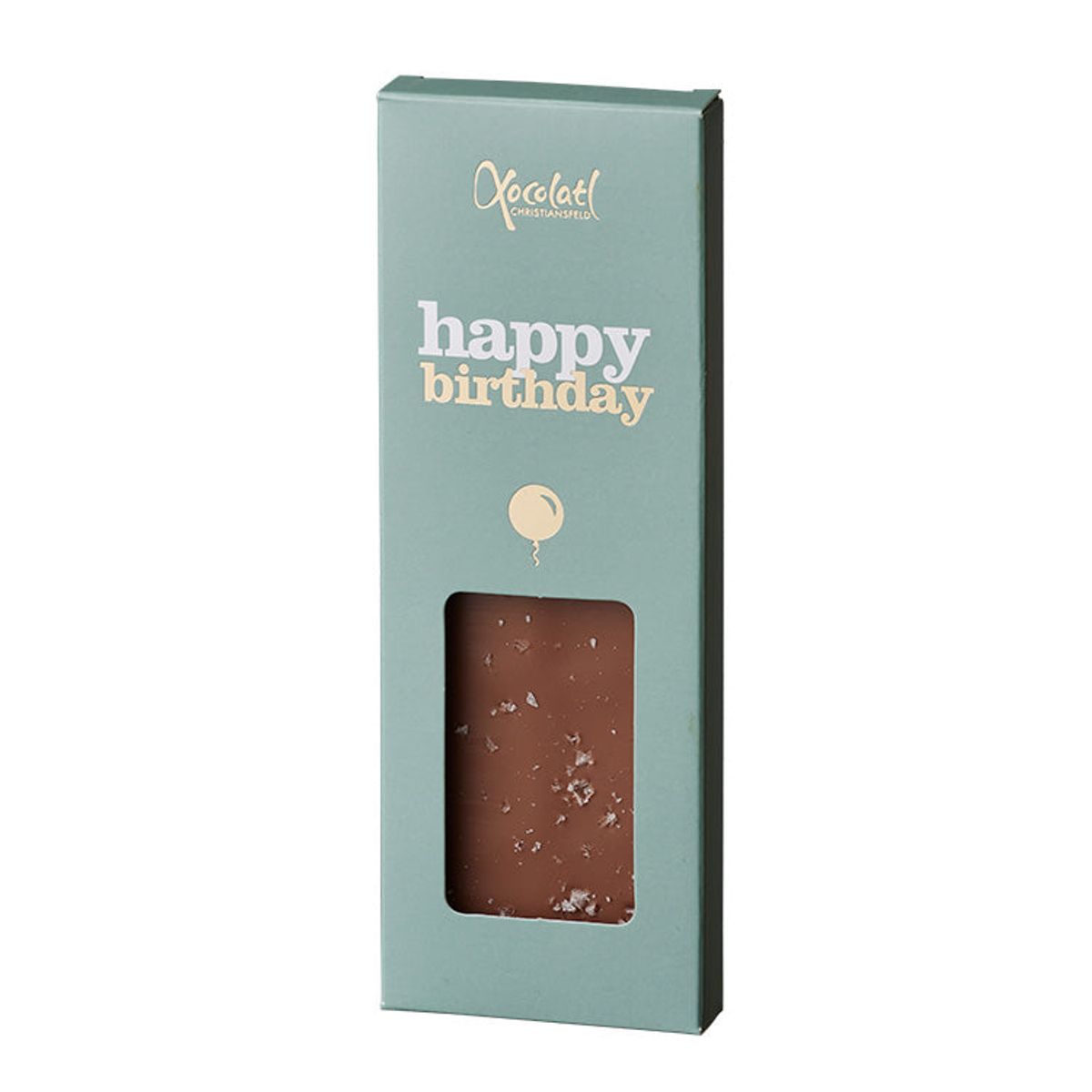 Chokoladeplade 'Happy Birthday' fra Xocolatl