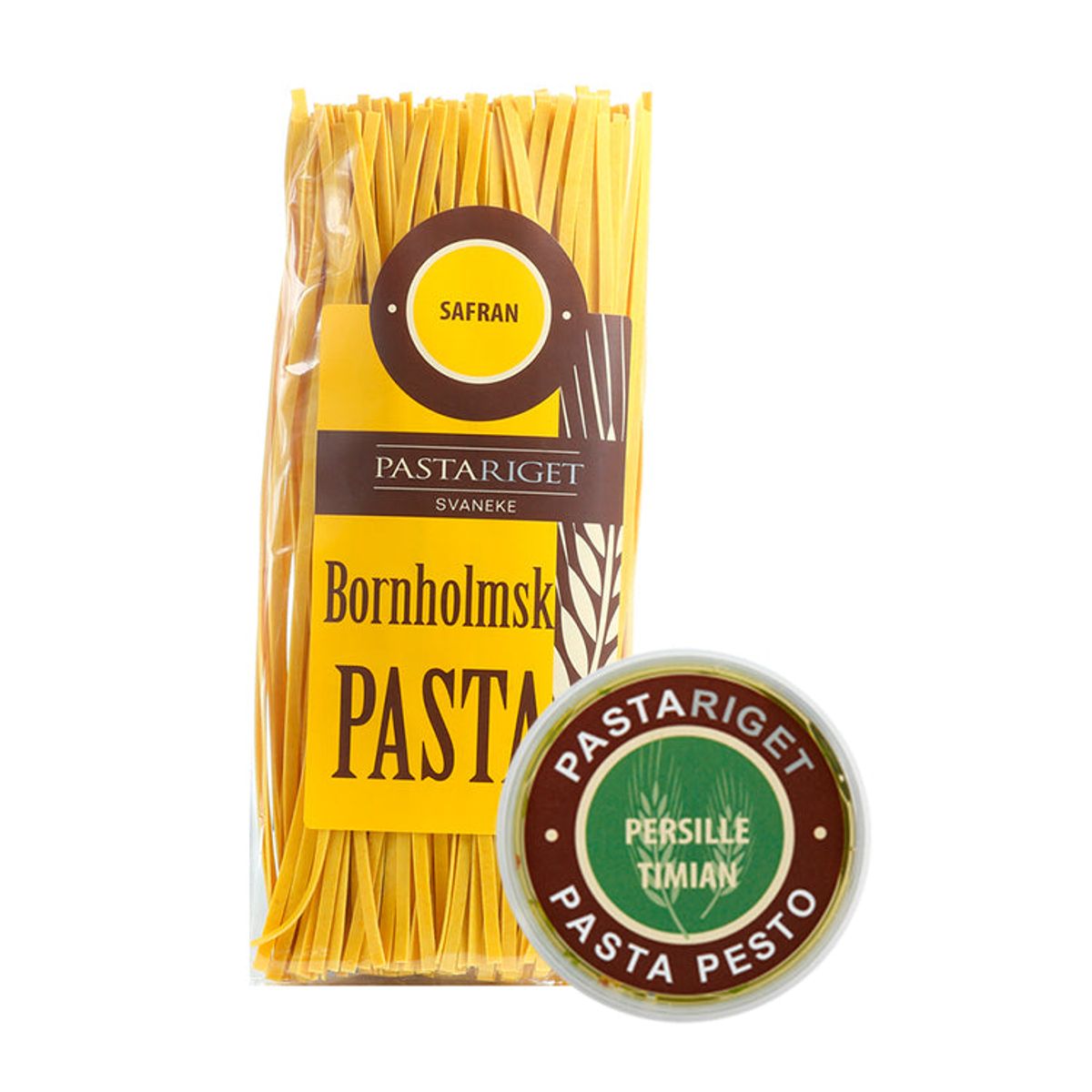 Safran Pasta & Persille Timian Pesto, Pastariget Bornholm