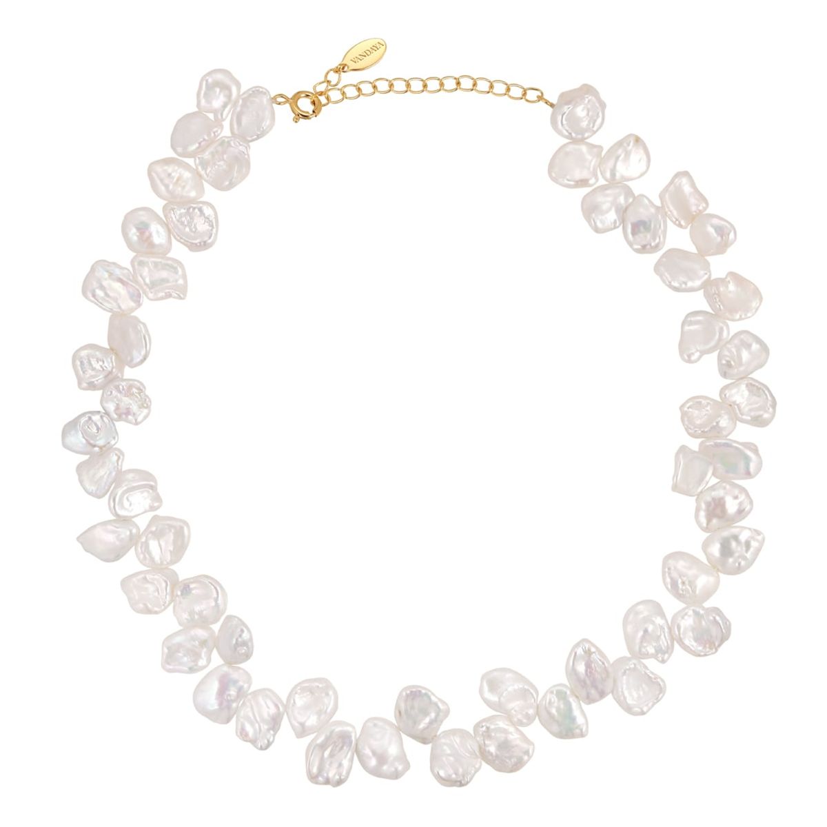 Tahiti Pearl Necklace Gold