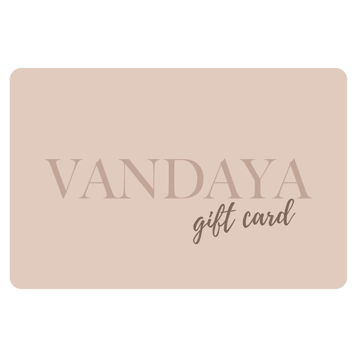 VANDAYA Gift Card - 500 DKK