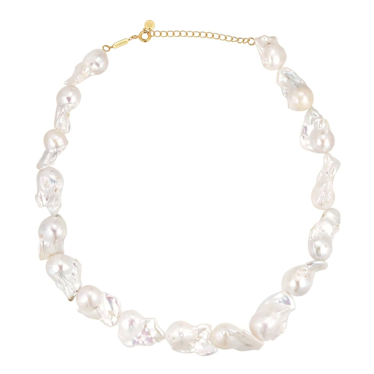 Avea Pearl Necklace Gold