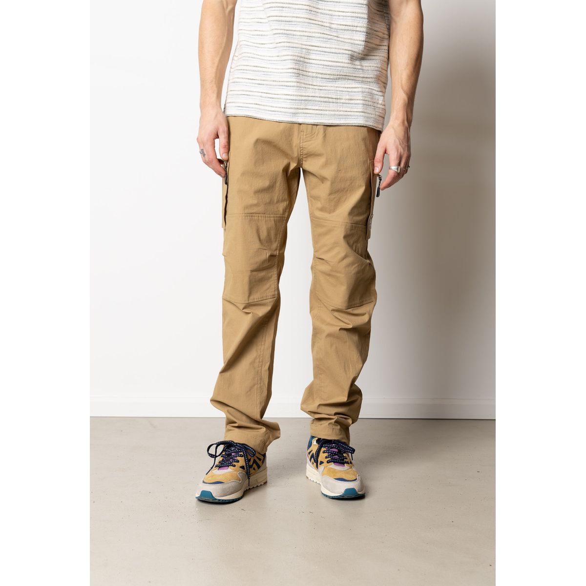 PAVEMENT RIPSTOP CARGO PANTS - Dark Khaki