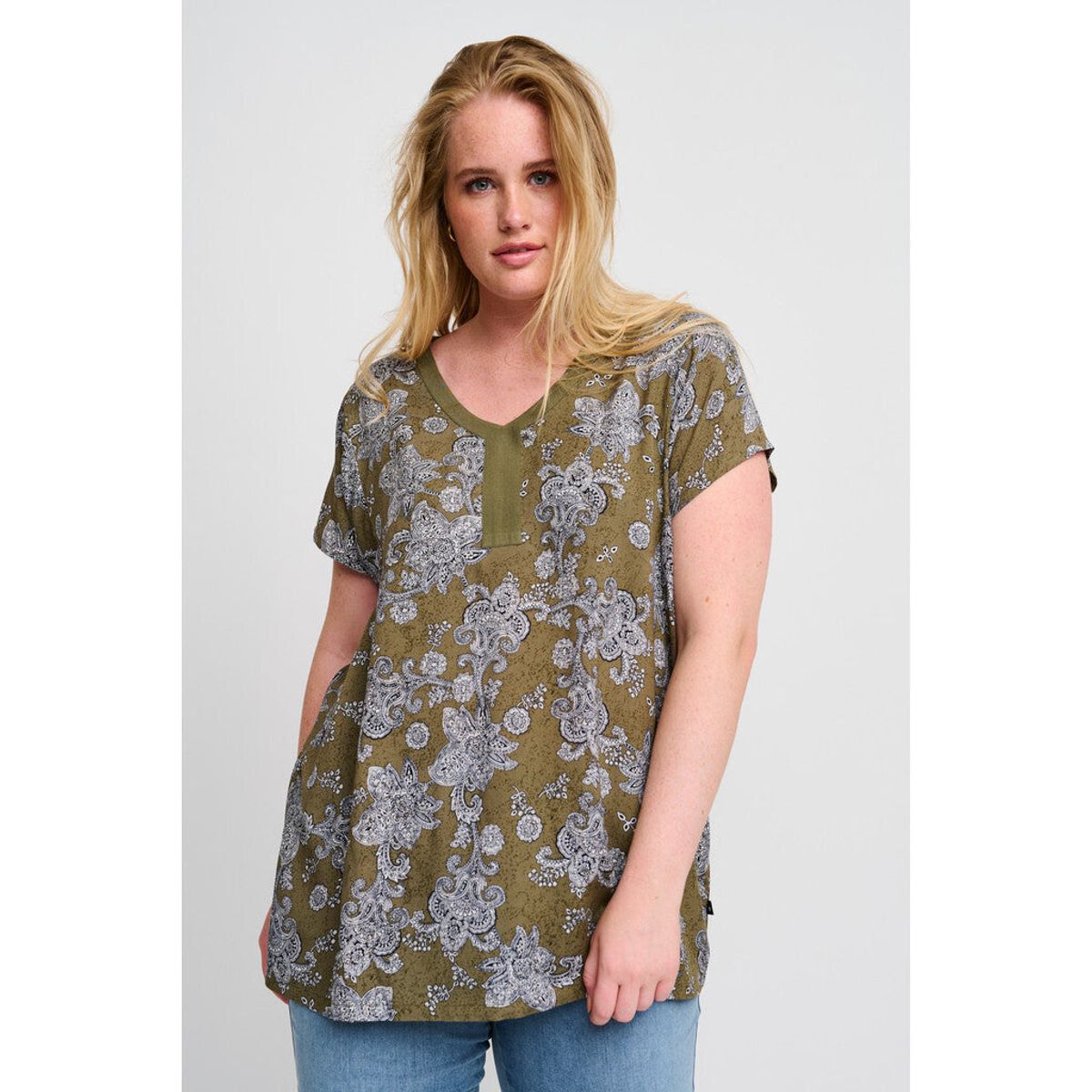 Adia - Bluse - Adleona - Camouflage - S