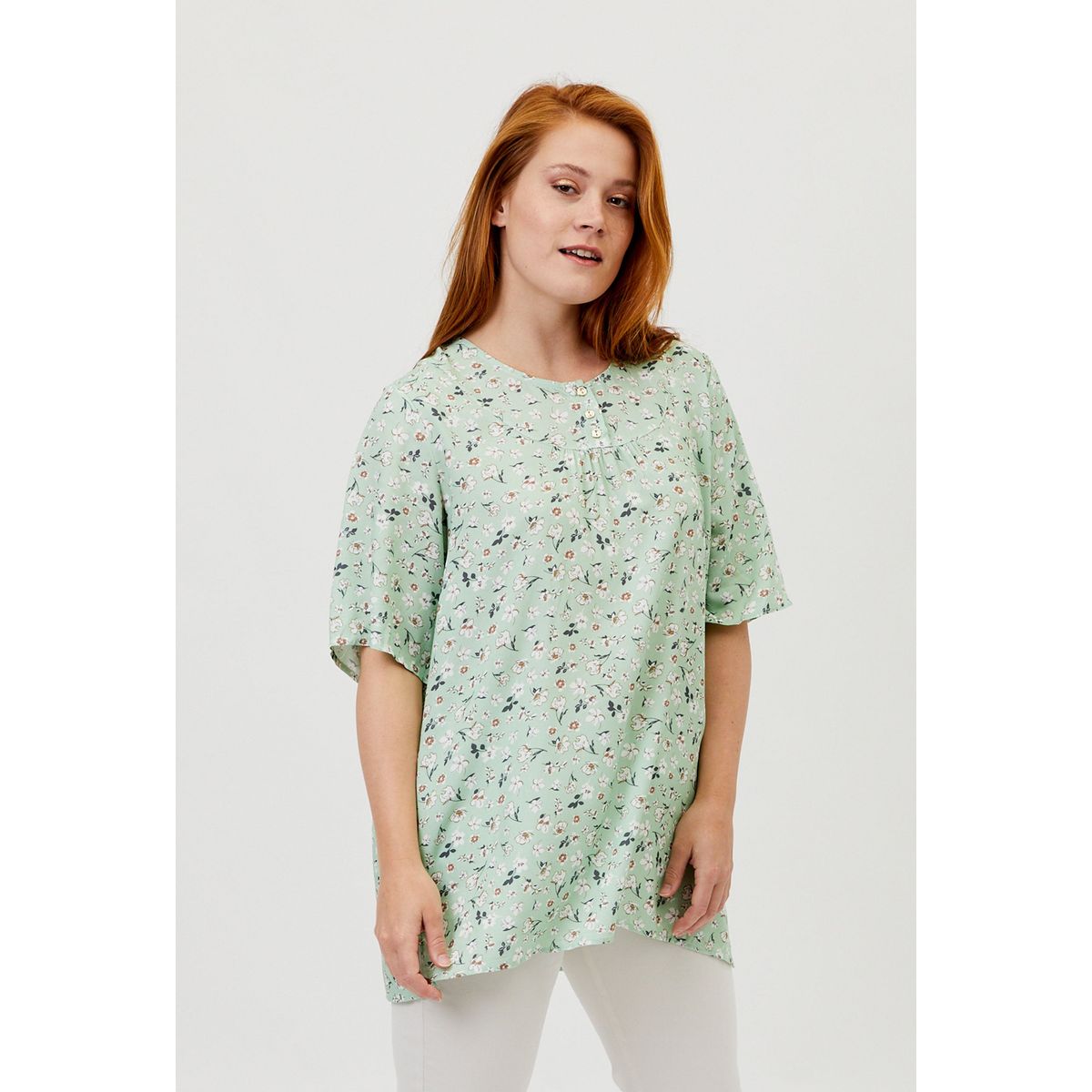 Apclaremont - Dusty Green - Bluse - Xl/54-56