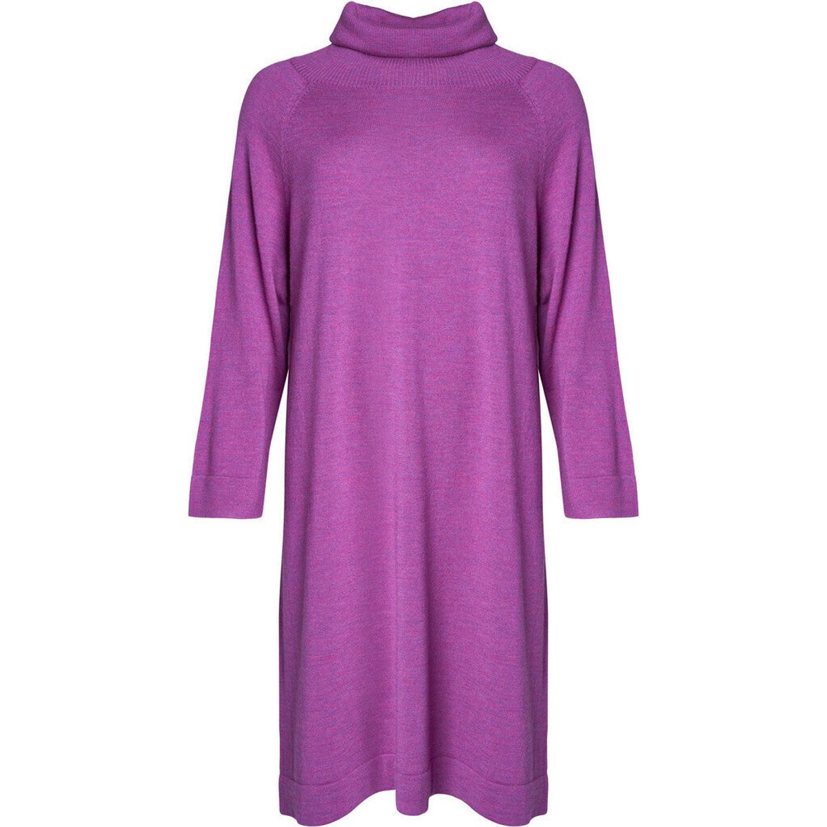 Charlotte - Hotensia Purple Melange - Kjole - 2xl