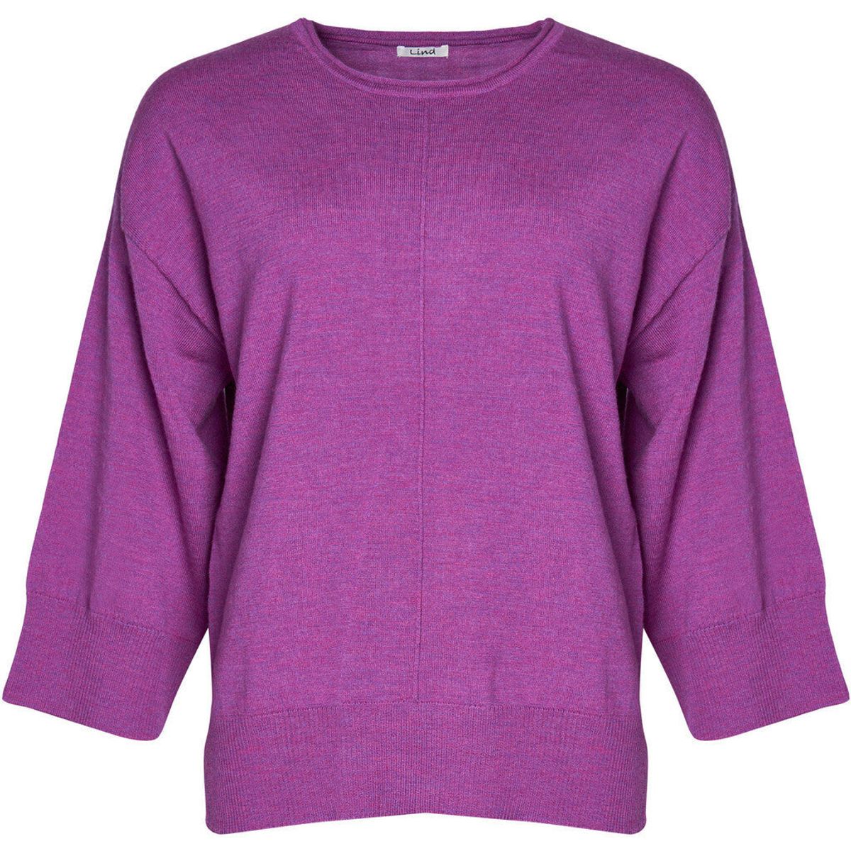 Christel - Hotensia Purple Melange - Bluse - Xl