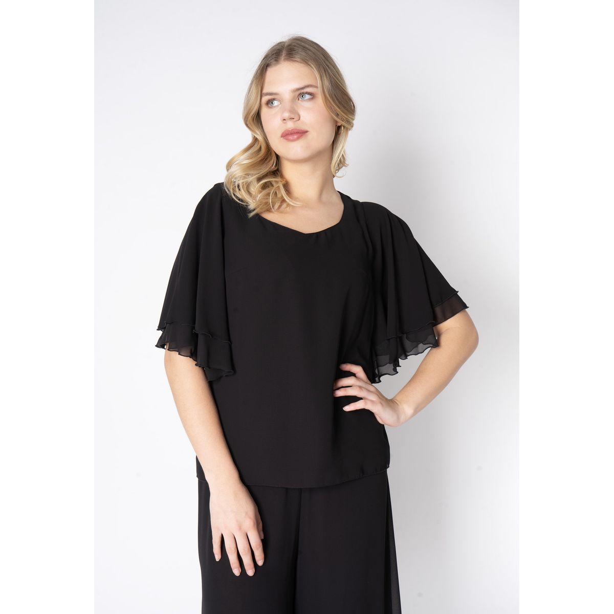 Elnobel - Black - Bluse - 44