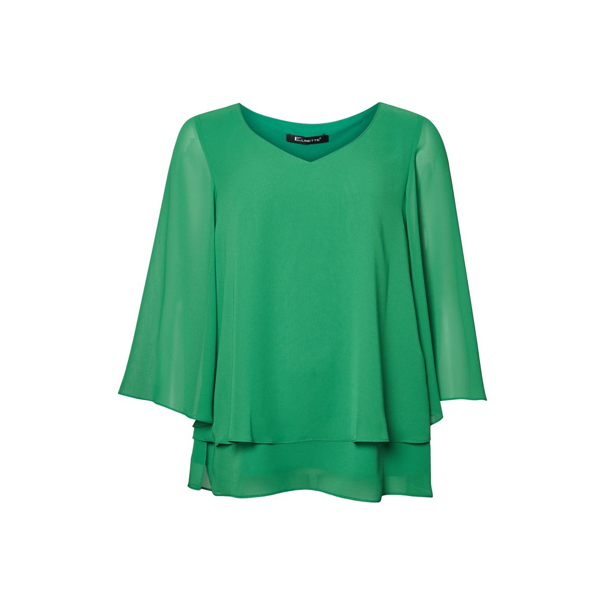 Elcamma - Grass Green - Bluse - 38