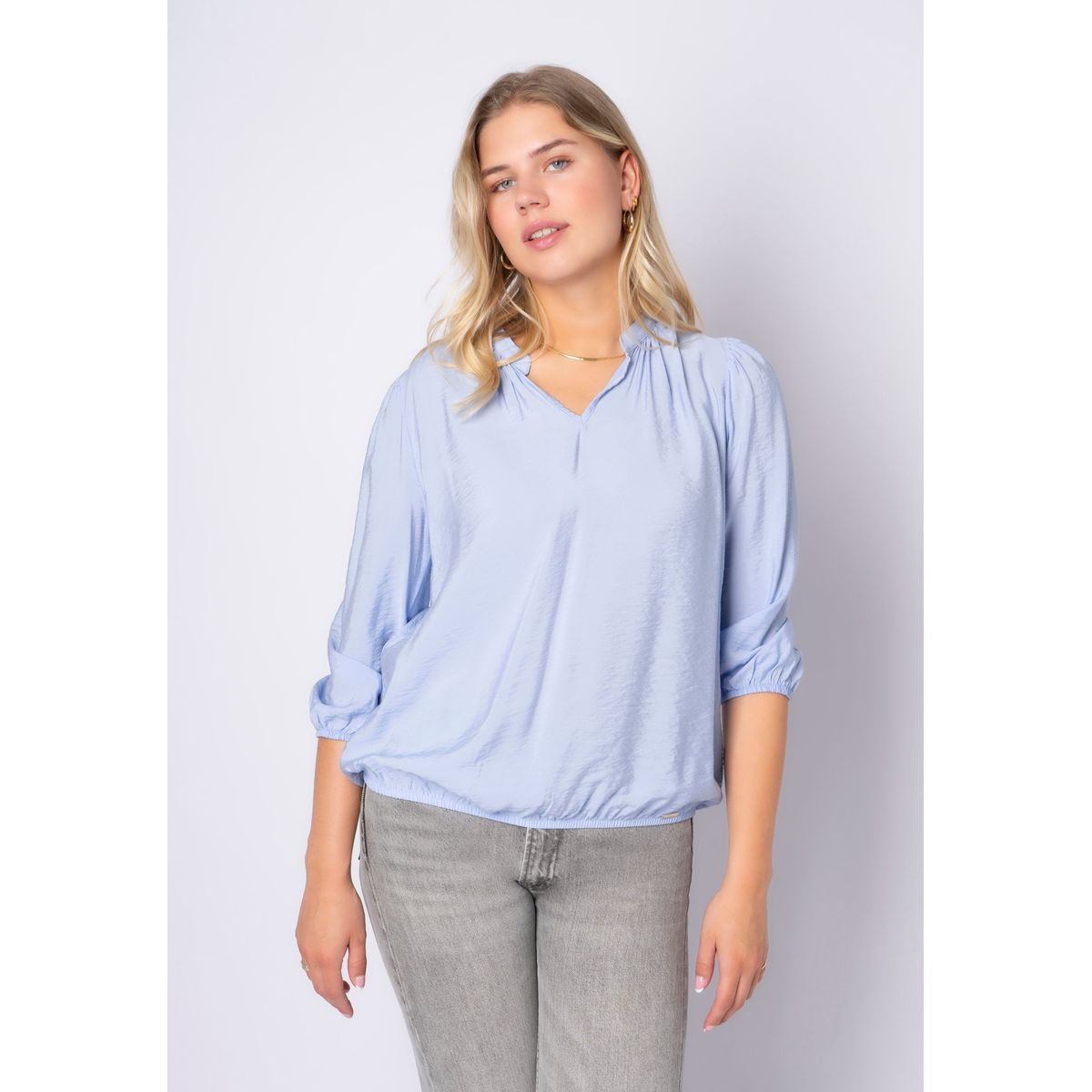 Etlira - Light Blue - Bluse - 48