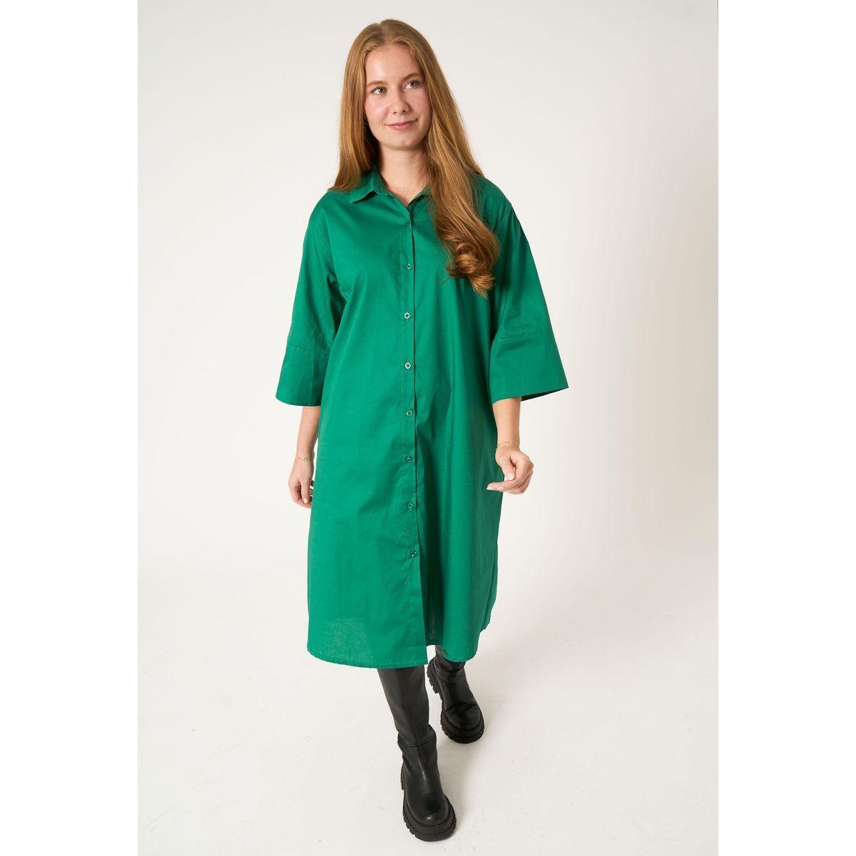 Etwiga - Grass Green - Kjole - 2xl