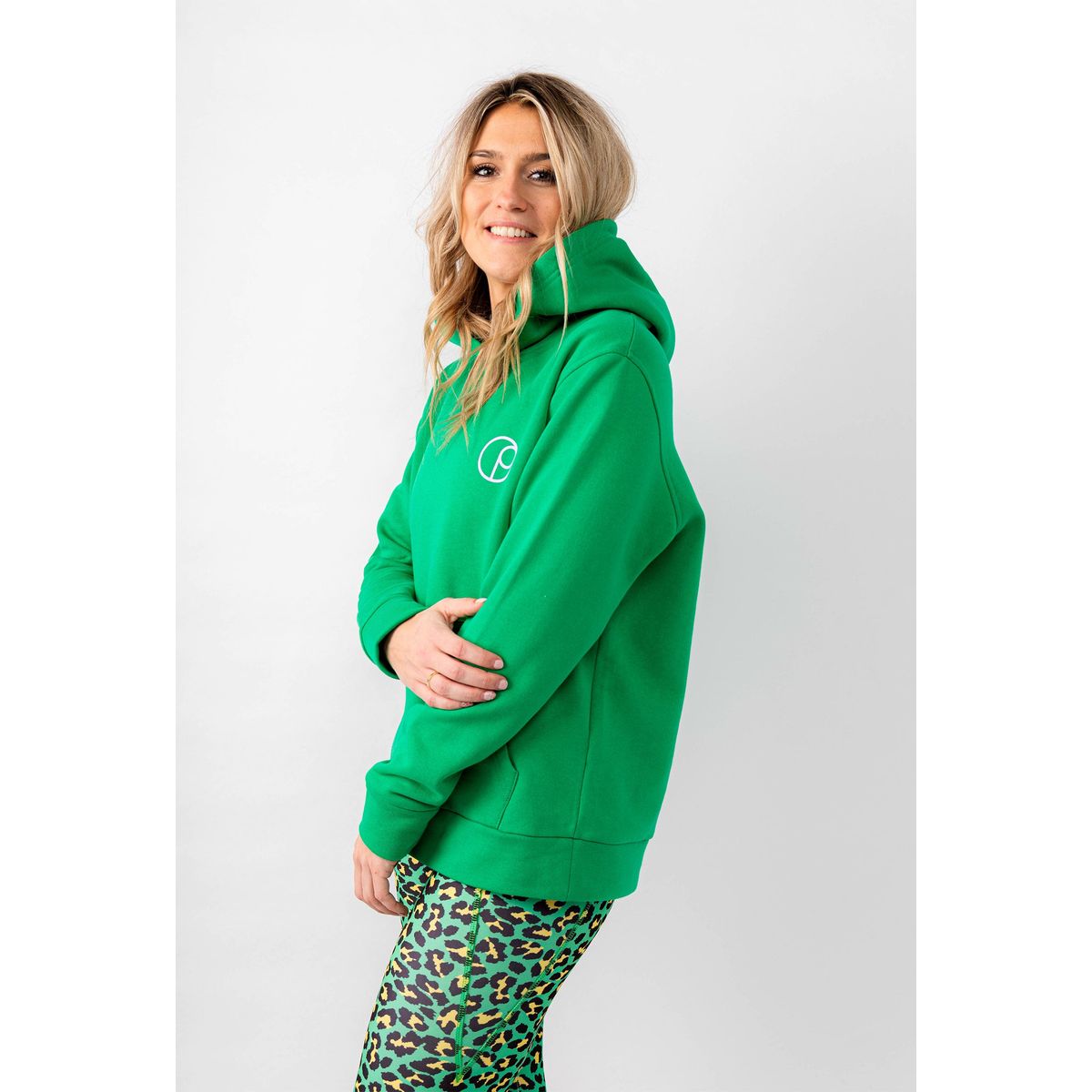 Hoodie - Fresh Green - Bluse - S