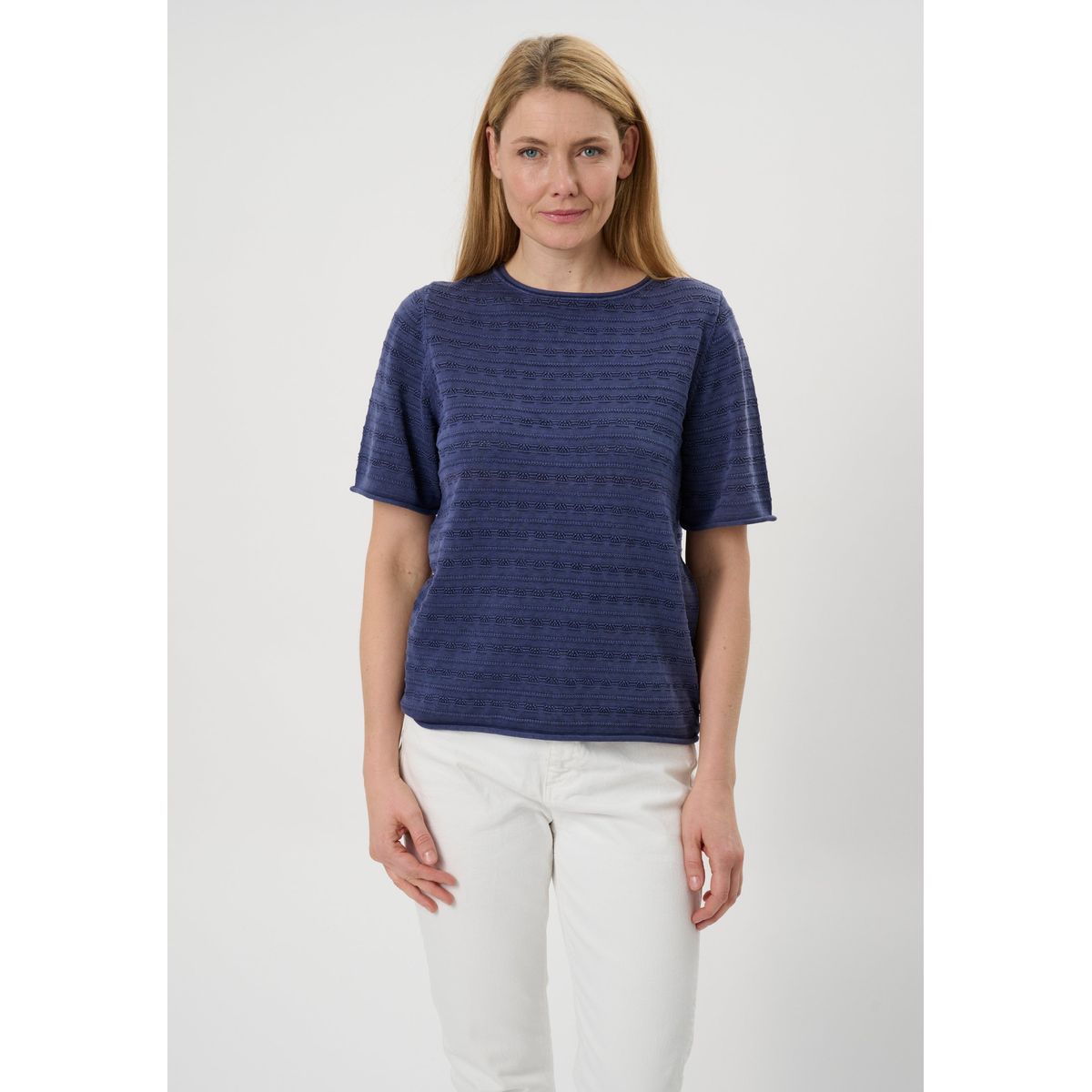 Liacacie - Navy Blue - Bluse - Xl